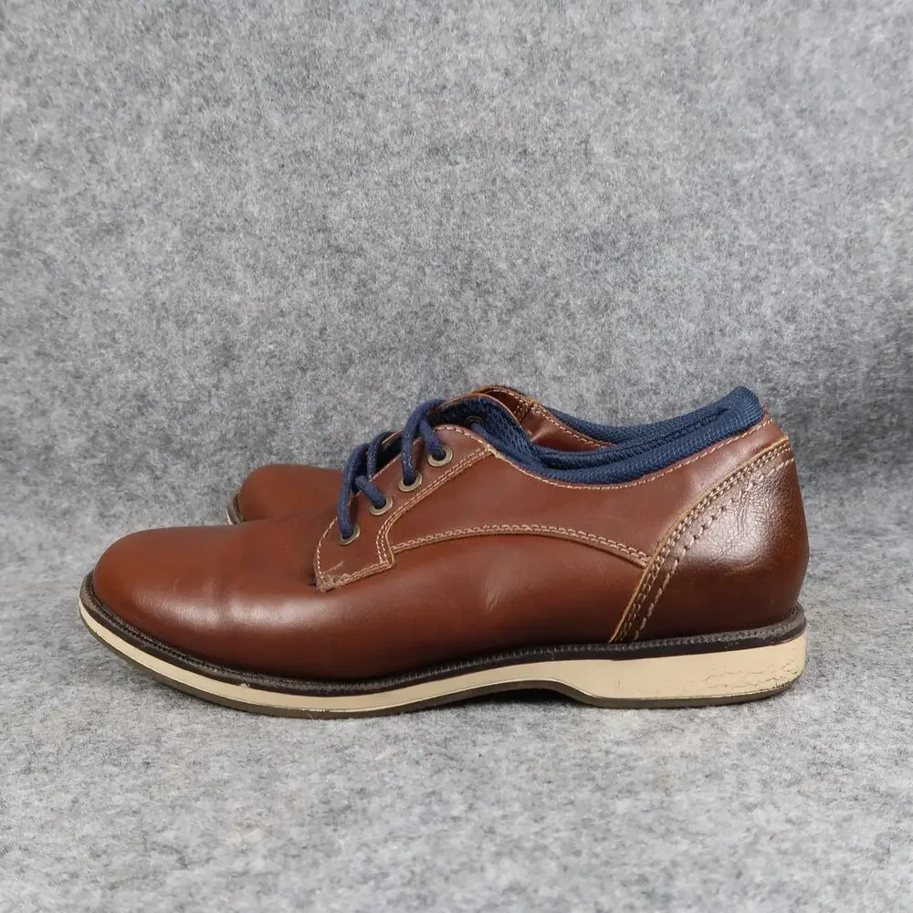 Sonoma Shoes Kids 1 Boys Dress Oxford Derby Lace Up Brown Sneaker Memory Foam